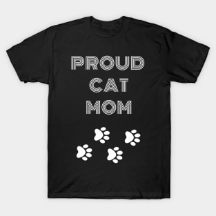 Proud Cat Mom T-Shirt